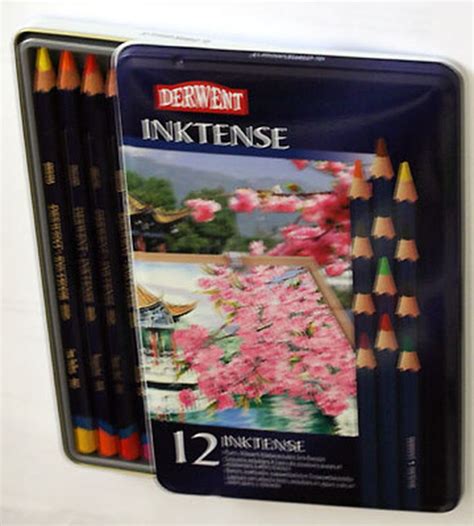 Review Of Derwent Inktense Pencils And Blocks