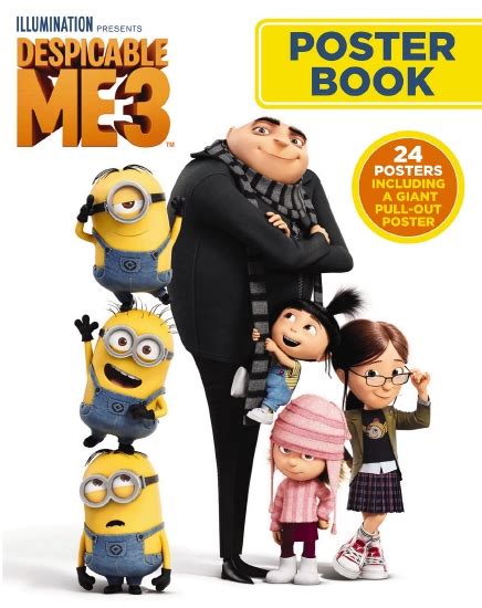 Product Despicable Me 3 Poster Book Book School Essentials