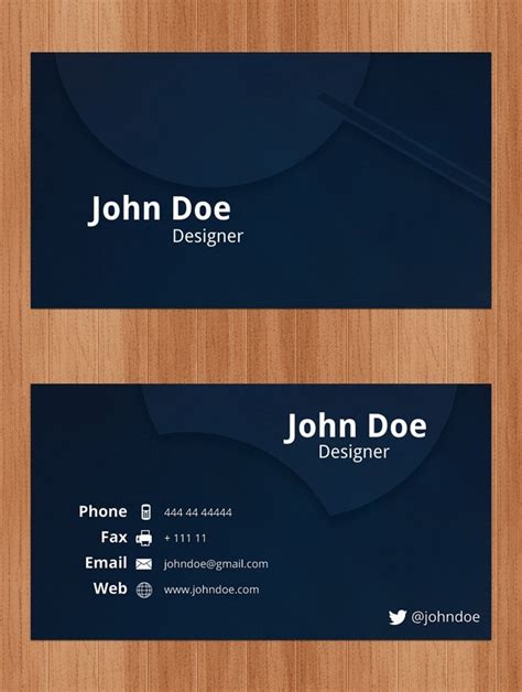 I hope you've liked my design. Business Cards PSD