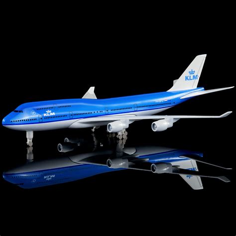 Busyflies 1300 Scale Klm Dutch Royal Boeing 747 Airplane Models Alloy
