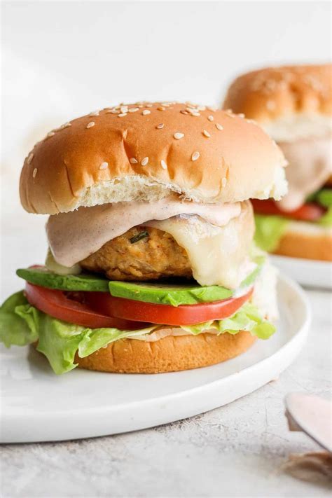 Simple Chicken Burgers W Secret Burger Sauce Fit Foodie Finds