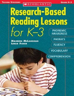 Teachers in the classroom and at home are sure to find our materials very useful. Research-Based Reading Lessons for K-3: Phonemic Awareness ...