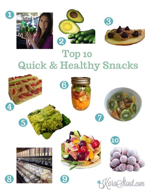 Top 10 Quick Healthy Snacks Dallas Nutritionist Nutrition By Kara