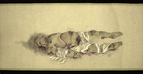 Contemplation Of A Decaying Corpse The Japanese Art Of Kusôzu
