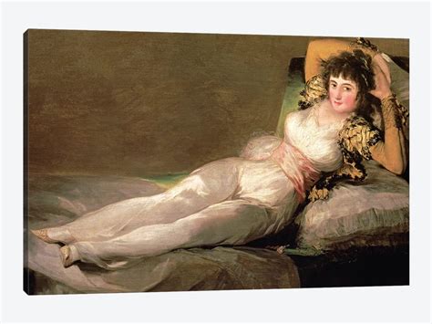 The Clothed Maja C 1800 Canvas Art By Francisco Goya Icanvas