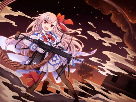 Negev Girls Frontline Hd Wallpapers And 4k Backgrounds Wallpapers Den