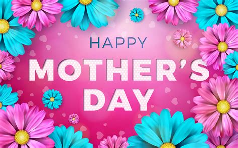 happy mother s day greeting card design 346584 vector art at vecteezy