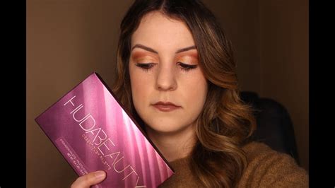 First Impressions Huda Beauty Desert Dusk Palette Youtube