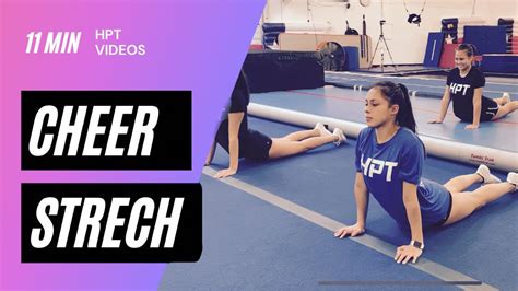 2 Cheer Stretch For Amazing Cheer Jumps Youtube