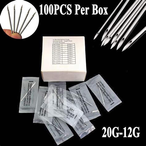 Bog Pcs Box Tri Beveled Medical Grade Surgical Steel Disposable