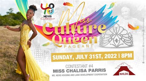 👑🌹2022 miss culture queen nevis culturama festival