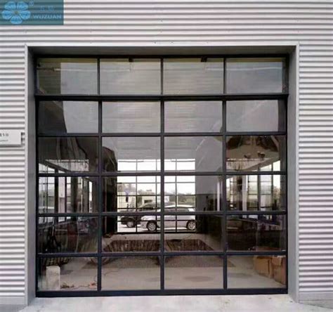 5m Width Insulated Glass Garage Doors