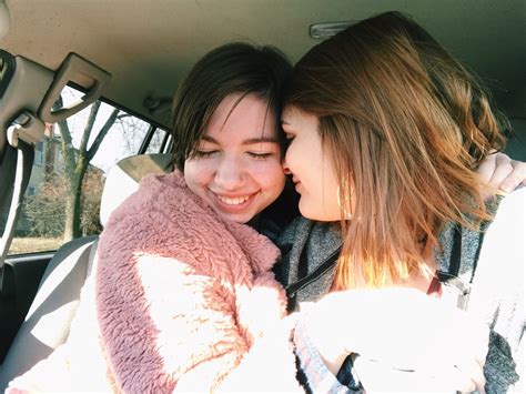 Cafelesbian Lesbians In Cars Getting Coffee And Kissing Tumblr Pics