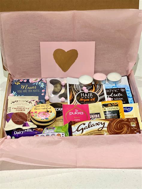 Mum Gift Box Mums Birthday New Mum Pamper Hamper Tea Etsy