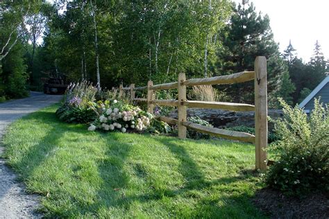 Split rail fences are not always pretty, but do help establish property lines and keep unwanted visitors away. Post and Rail Fence | Split Rail Fencing | Fencing Split ...
