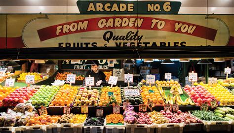 Fish market, flowers, the first. The Pike Place Market Economy: It's Capitalism! It's ...