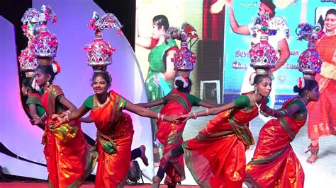 Tamil Folk Dance Karakattam Kavadiyattam Thappattam Youtube