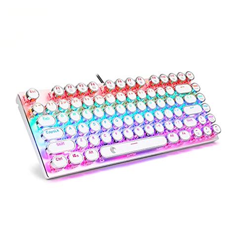 E Yooso Z 88 Typewriter Mechanical Keyboard Rainbow Led Backlit