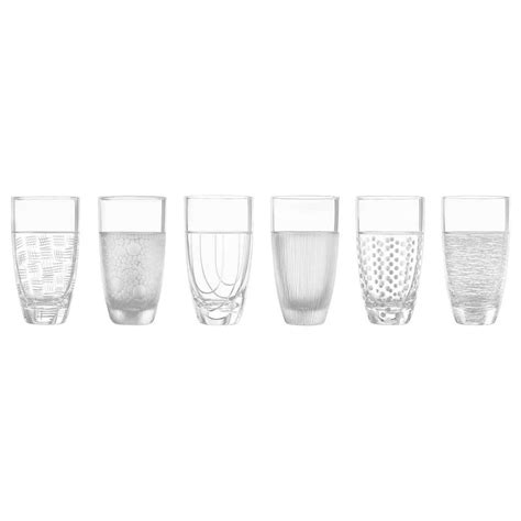 Midcentury Set Of Four Glass Stem Cobalt Thumbprint Drink Glasses At