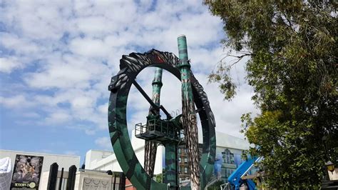 Take on dc rivals hypercoaster and experience a menacing 89 degree drop and speeds up to 115km. TVC passenger cycle of Doomsday Destroyer ride at Warner ...