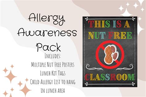 Allergy Awareness Pack For Daycares Prschools Home Daycares