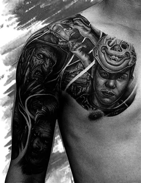60 Half Sleeve Tattoos For Men Manly Designs And