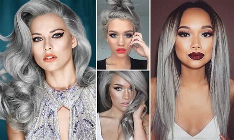 Women Embrace Granny Hair Trend And Post Silver Selfies On Instagram