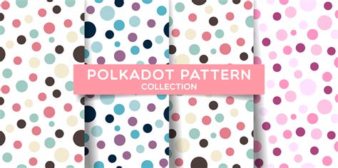 Colorful Polka Dots Seamless Pattern Vector Art At Vecteezy