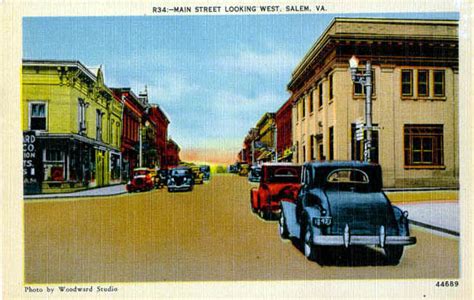 Penny Postcards From Salem Virginia