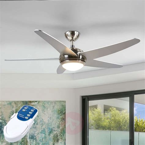 I float inverter ceiling fan. Anneka - silver ceiling fan with LED light | Lights.co.uk