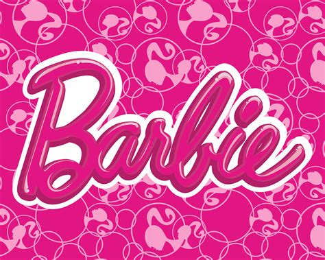 Fondos De Barbie Logo By Melisa Padberg Barbie Logo Barbie Images
