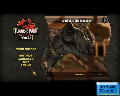 After installation complete, go to the folder where you extract the game. New and Old PC Games: Review: Jurassic Park - The Game