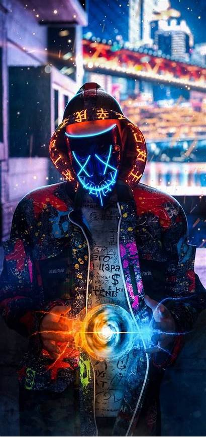 Zedge Neon Mask Hipster Joker Wallpapers Graffiti