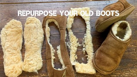 Repurpose Old Ugg Boots Youtube