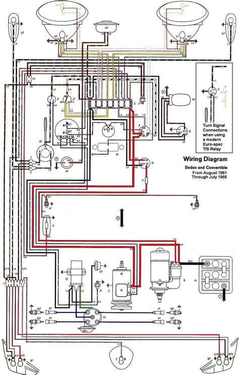 All content on the site pdfmanual4trucks.com is taken from free sources and is also freely distributed. Free Auto Wiring Diagram: 1962-1965 VW Beetle Electrical ...