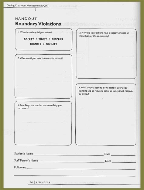 Worksheets Building Relationships In Secondary Classrooms A Resource