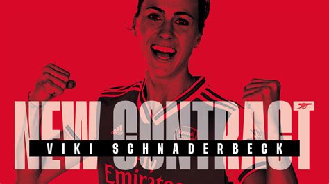 We've got no clue either. Viktoria Schnaderbeck signs new contract | News | Arsenal.com