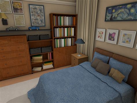 The Big Bang Theory Virtual Apartment Created In Live Home 3d