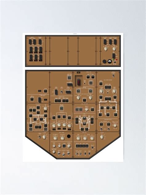 Boeing 777 Overhead Panel Poster For Sale By Ljubo339 Redbubble