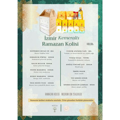 Guruyemi Box Izmir Kemeralt Ramazan Kolisi Gurme Y Resel Fiyat