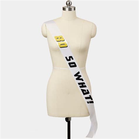 Celebrate Your 60th Birthday In Style With This Inspirational Sash