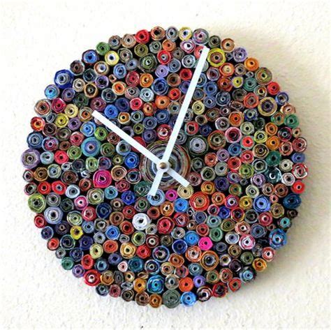 Pin By Cherese Mcgrath On Shes Crafty Diy Clock Wall Handmade