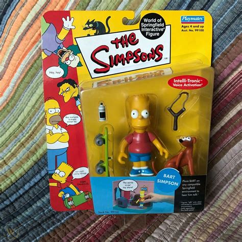 The Simpsons Bart Simpson Action Figure Playmates 2016969200