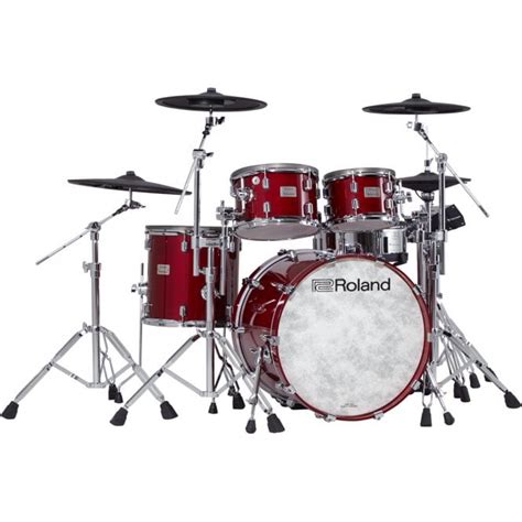 Roland Vad706 V Drums Acoustic Design Drum Kit Cherry