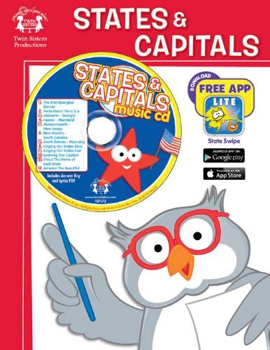 States And Capitals Workbook And Music Cd By Kim Mitzo Thompson Goodreads