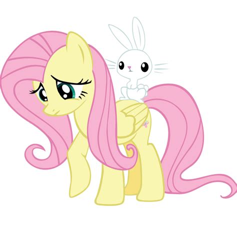 Fluttershy With Angel By Ocarina0ftimelord On Deviantart