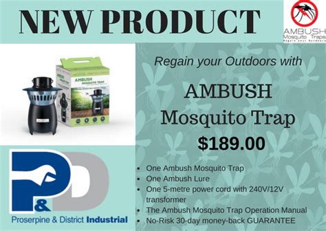 Ambush Mosquito Trap Pandd Industrial