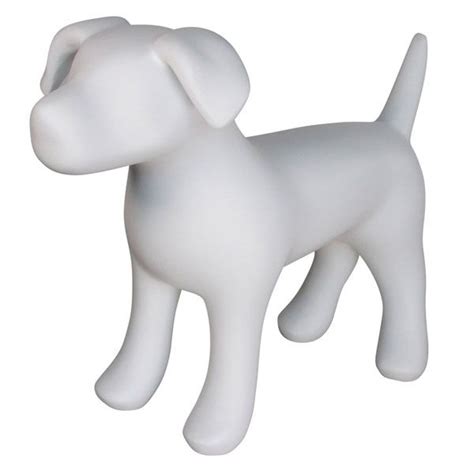 White Or Black Dog Fiberglass Mannequins Retail Mannequins And Forms