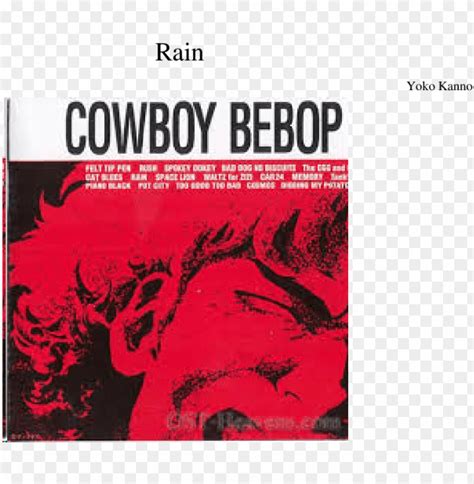 Cowboy Bebop Album Cover Png Transparent With Clear Background Id 80797