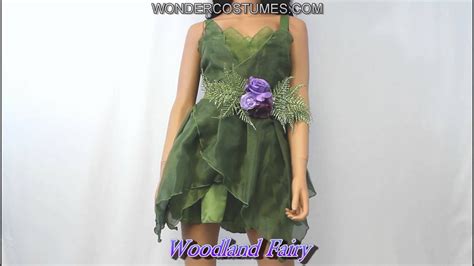Create your own flower fairy wings that look like the real thing! Woodland Fairy Adult Costume - YouTube